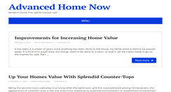 Desktop Screenshot of advancedhomenow.com